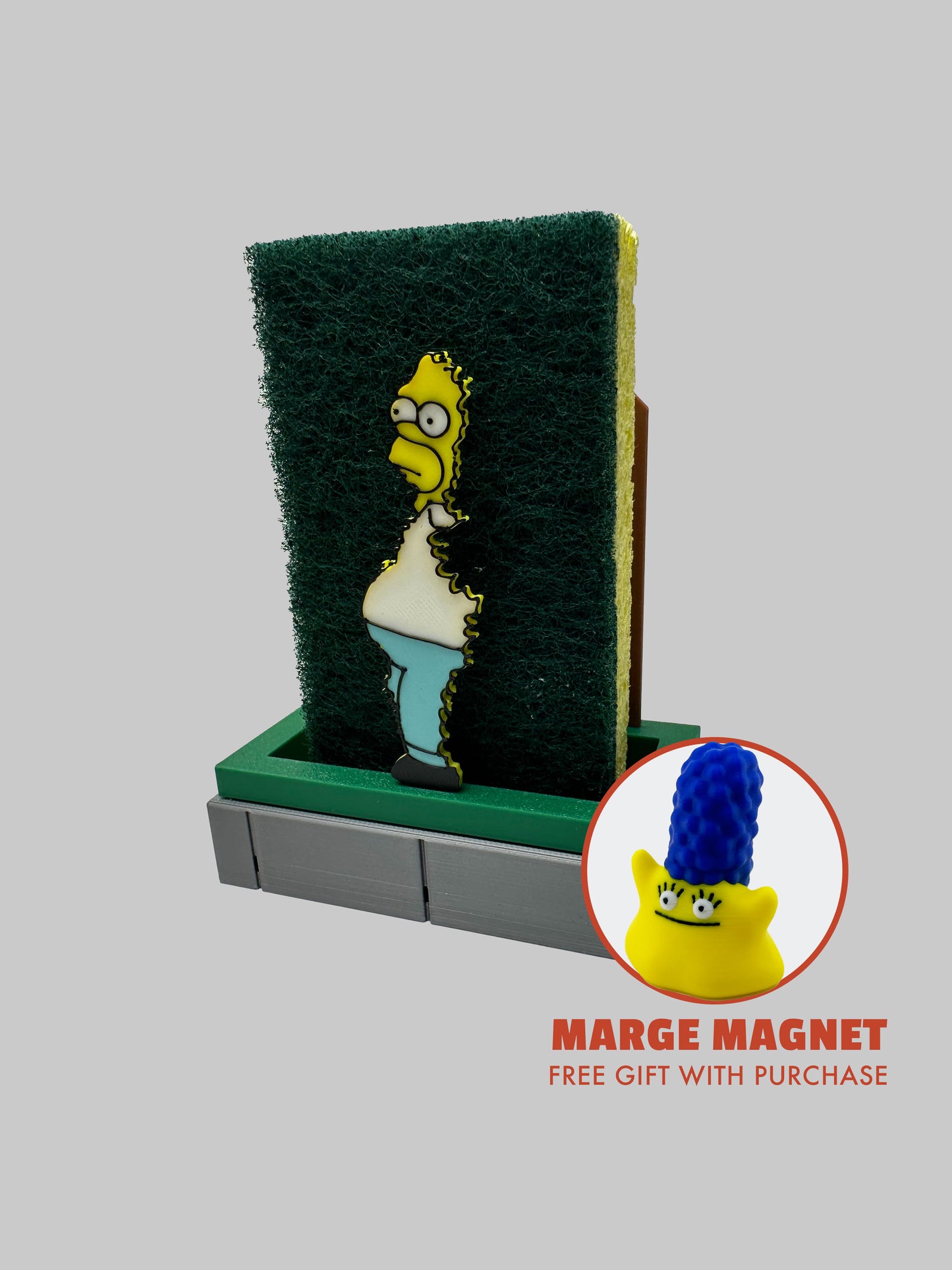 Sponge Holder (Homer Simpson & Sponge bob)