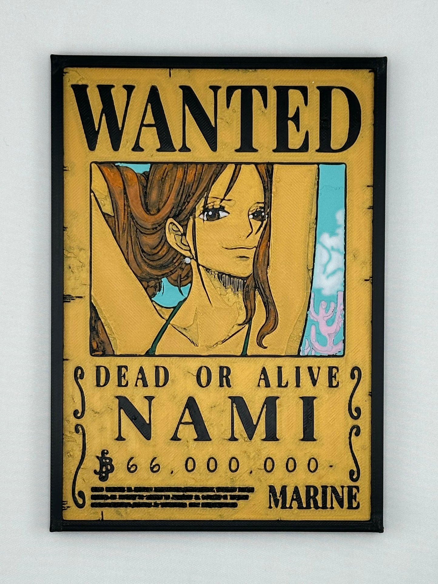 Luffy Gear 5 Wanted Frame Plaque