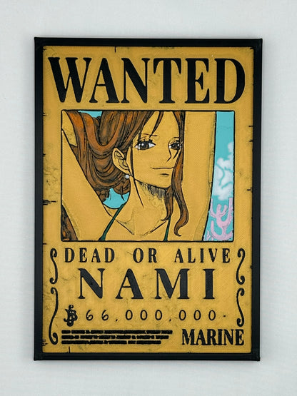 Luffy Gear 5 Wanted Frame Plaque