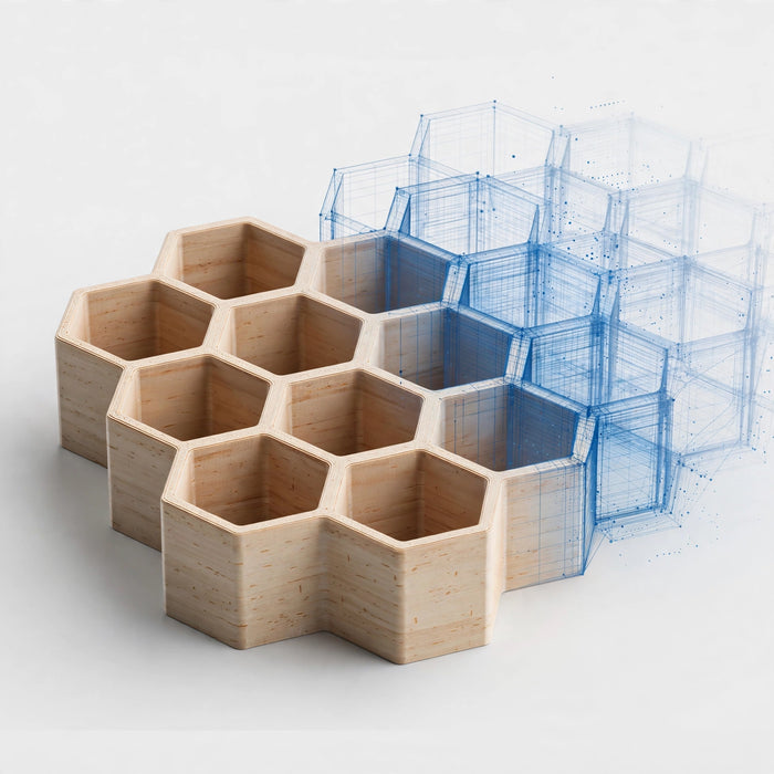 Hex Desk Organizer