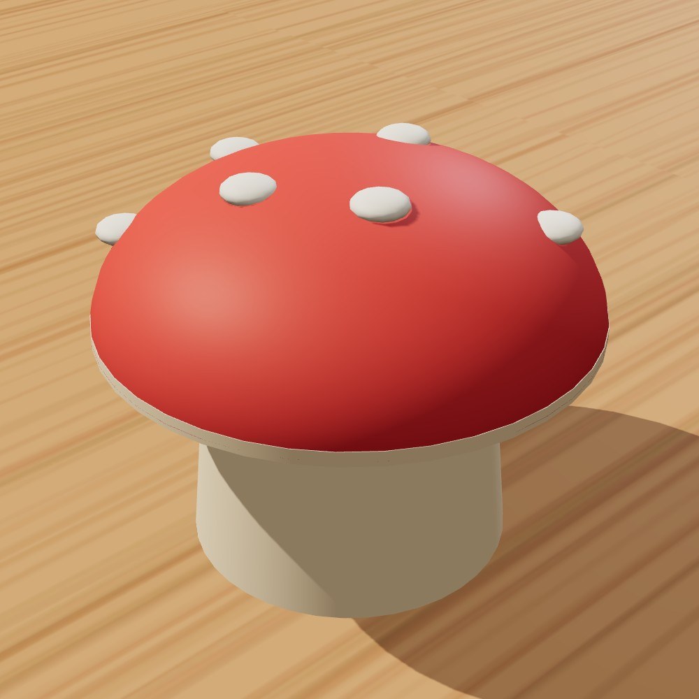 Mushroom Cottage Night Light