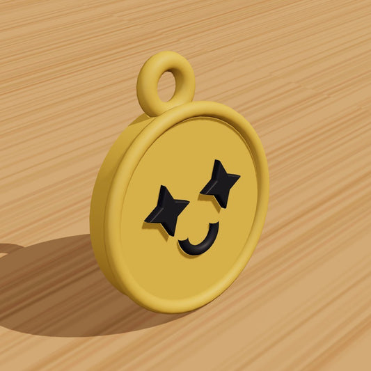 Star Coin Keychain