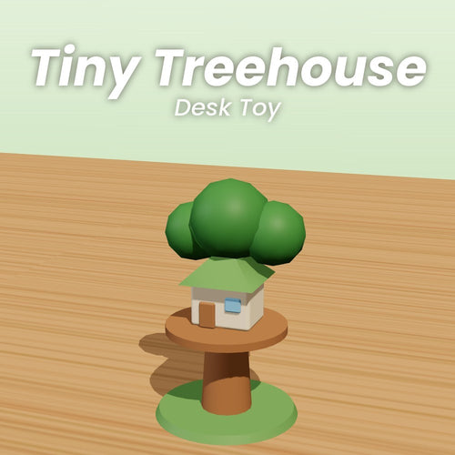 Tiny Treehouse Desk Toy
